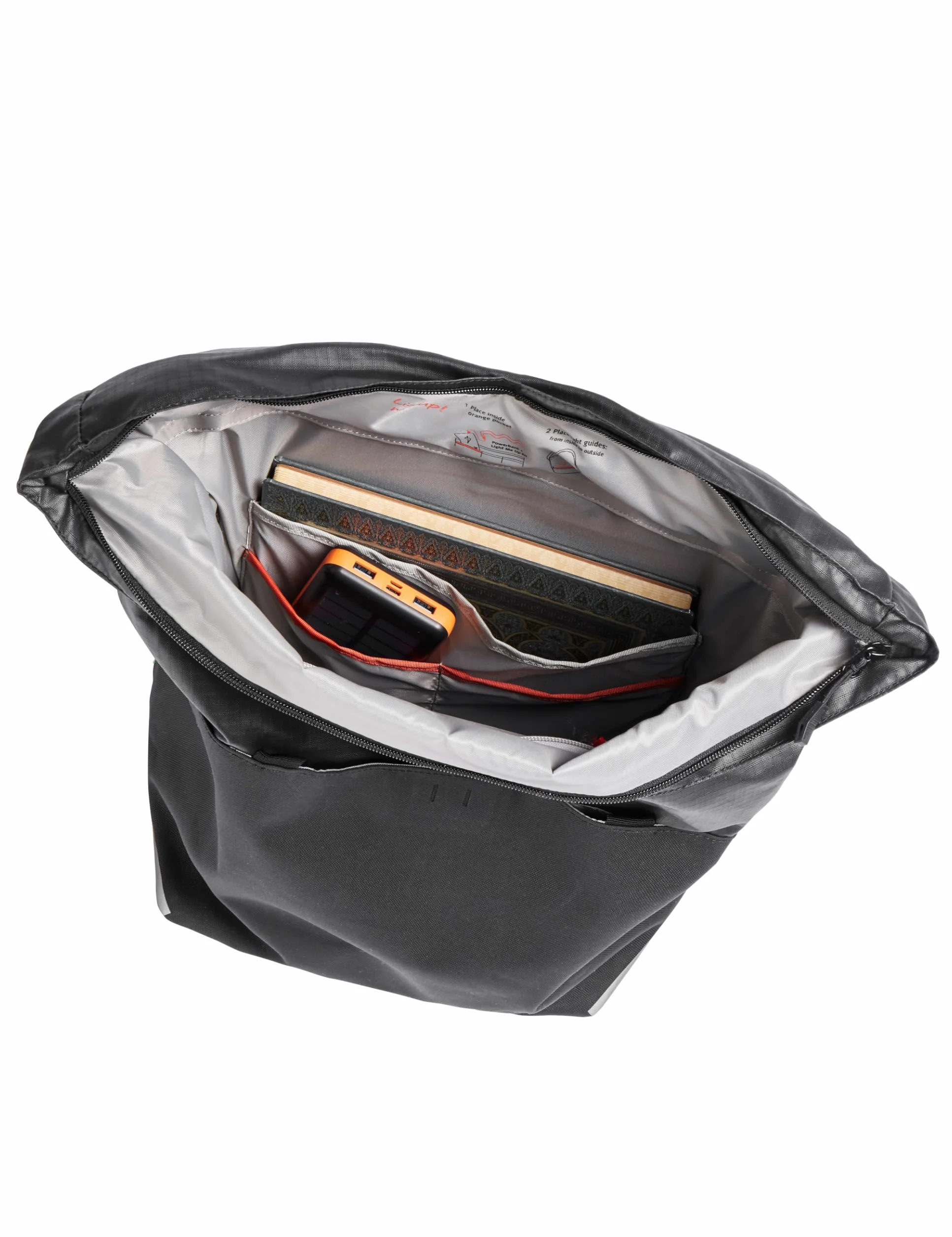 VAUDE CityShop Bike, 24 litry, czarny
