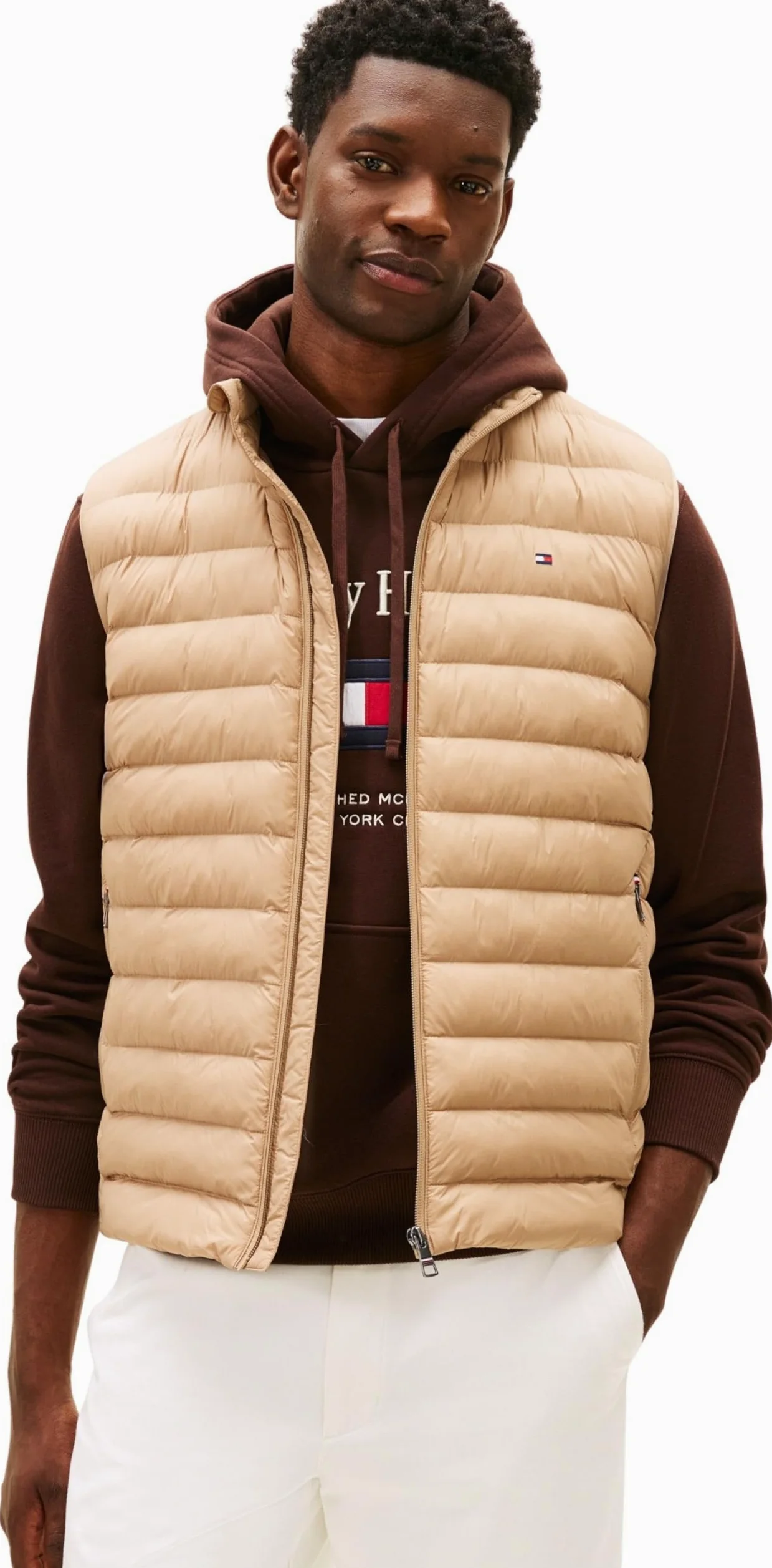 Tommy Hilfiger Kamizelka Mężczyźni Packable Recycled Vest Mw0mw37677