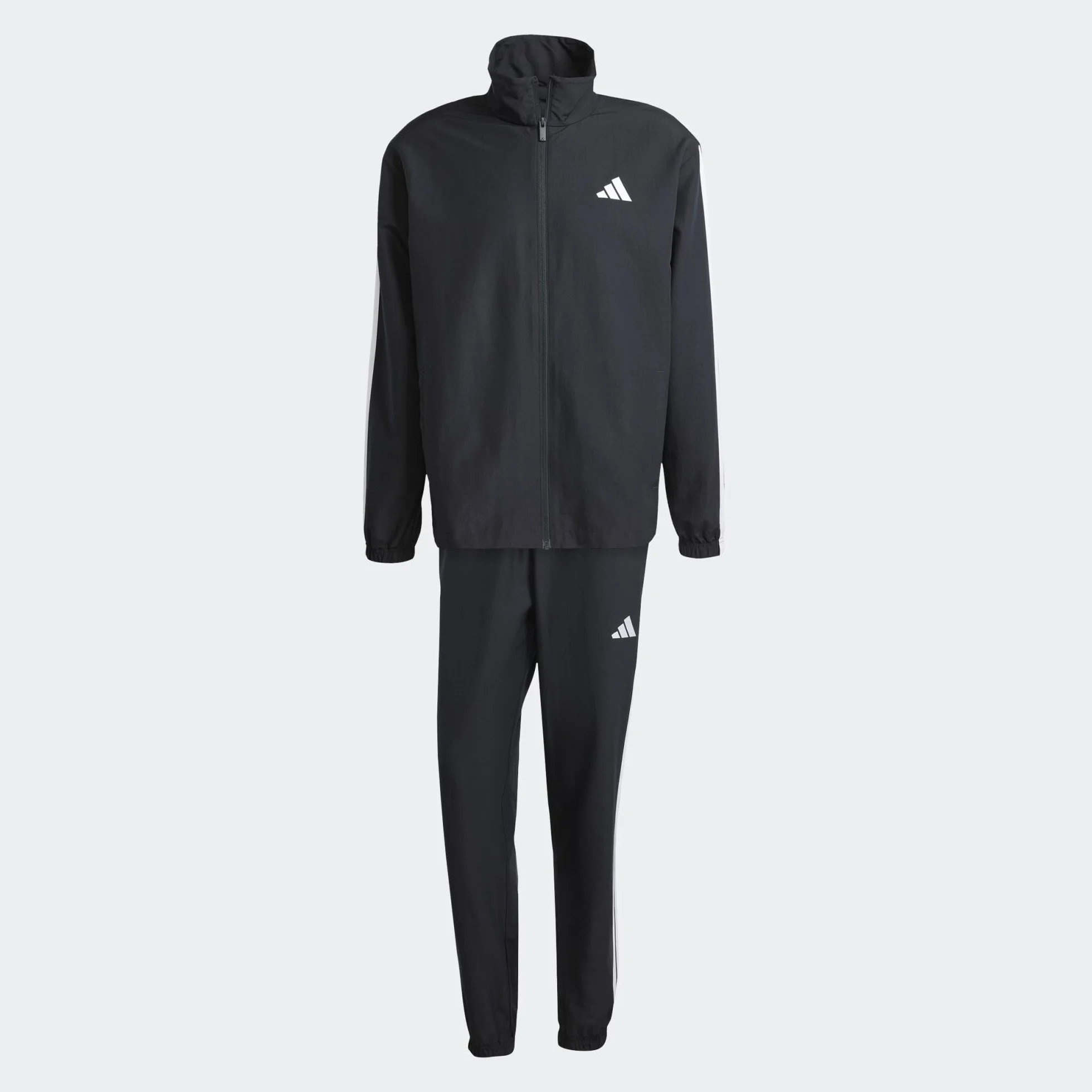 Adidas 3 Stripes Woven Tracksuit Men Czarny L