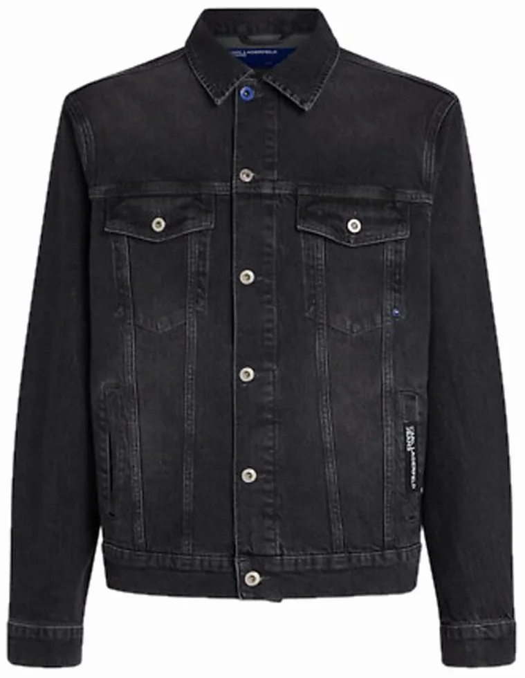 Karl Lagerfeld Jeans, Męskie, Regularna Kurtka Dżinsowa, Regular Fit