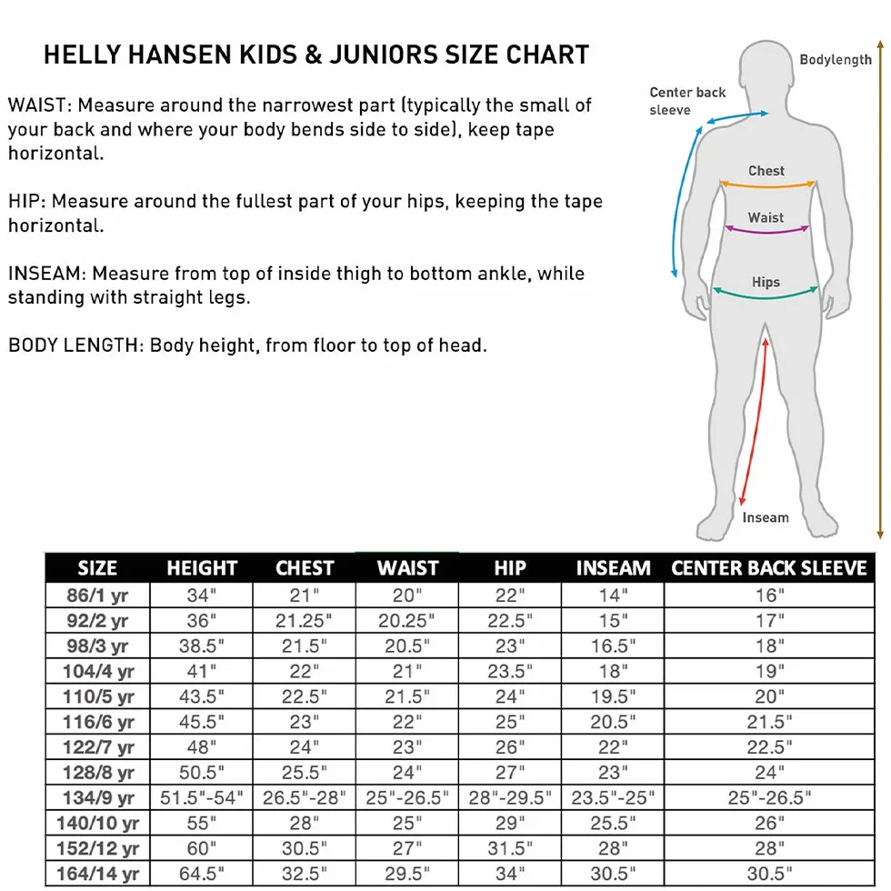 Helly Hansen Jr LIFA Merino Midweight zestaw szary melanż 14