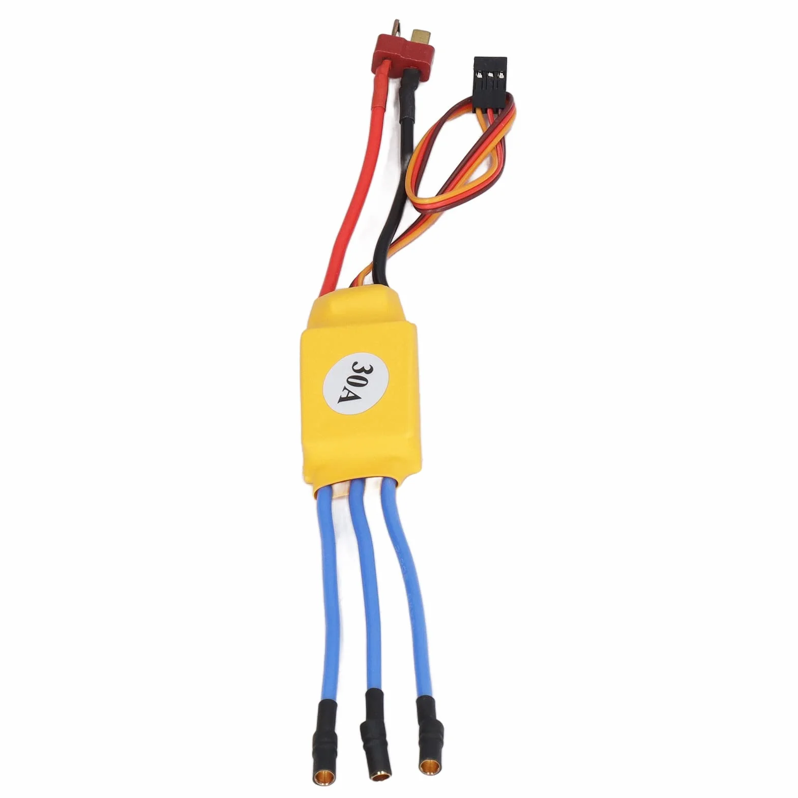 Silnik Bezszczotkowy Elektryczny Regulator Prędkości 30A Wysokie Obroty Automatyczna Adaptacja Przepustnicy Stabilny Silnik Bezszczotkowy ESC dla Elektrowni