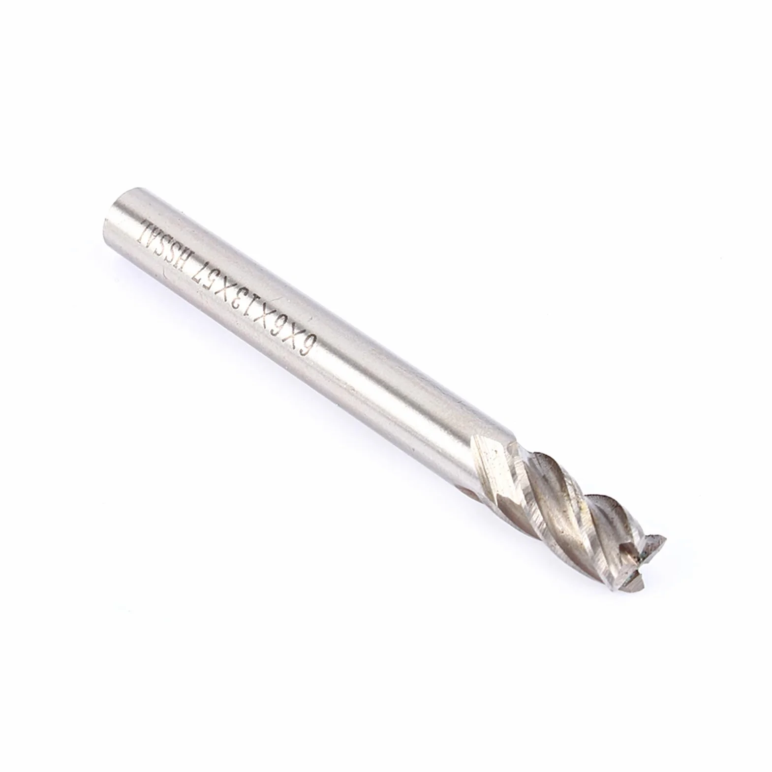 AUNMAS Frez Palcowy HSS Szybkie Narzędzie 4-ostrzowe Frezy 4-12 Mm do Obróbki CNC Stal Aluminiowa