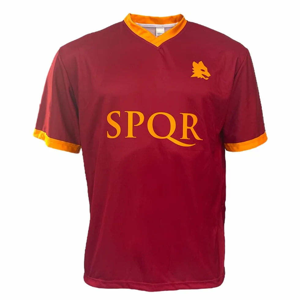 AS Roma Koszulka piłkarska Chłopcy Ma/Ro2324/Home/Aouar