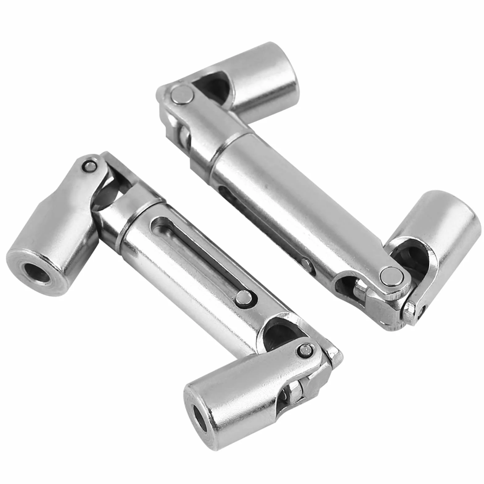 Zdalnie Sterowany Samochód Rc Akcesoria Metal Wpl C24 Części do Modernizacji 2 szt. Akcesoria do Modernizacji Metalowy wał Napędowy do Wpl 1/16 Rcy Truck Silver