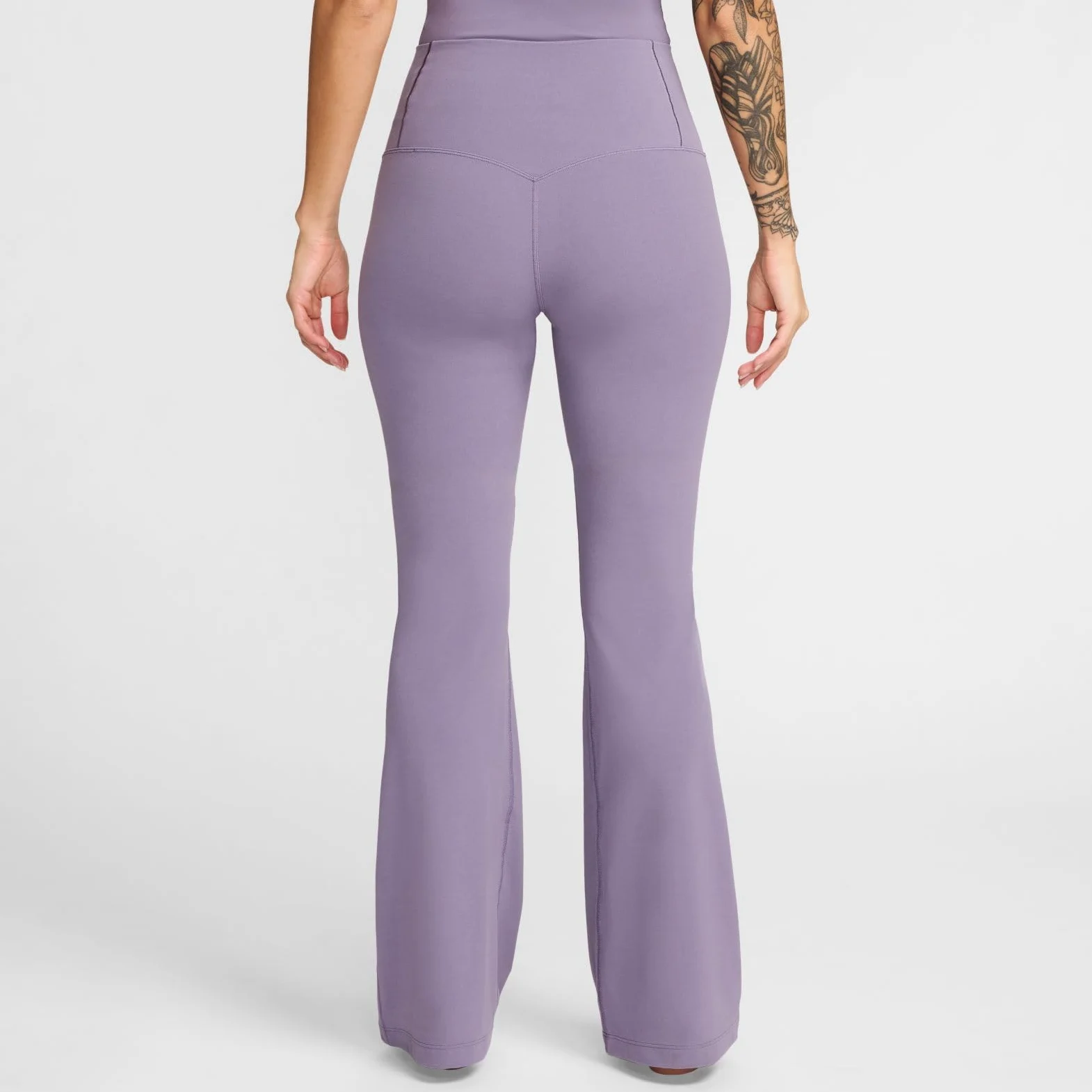 NIKE Damen Dri-fit Zenvy Hr Flare - Leginsy Kobiety