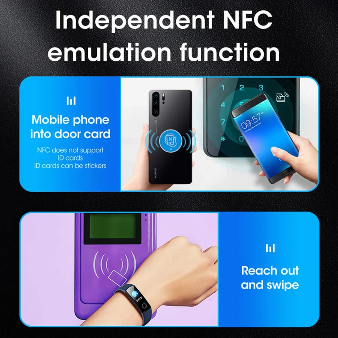 Kopiarka RFID z pełną funkcją dekodowania Smart Key NFC IC ID Duplicator Reader Writer (T5577 Key UID Key)