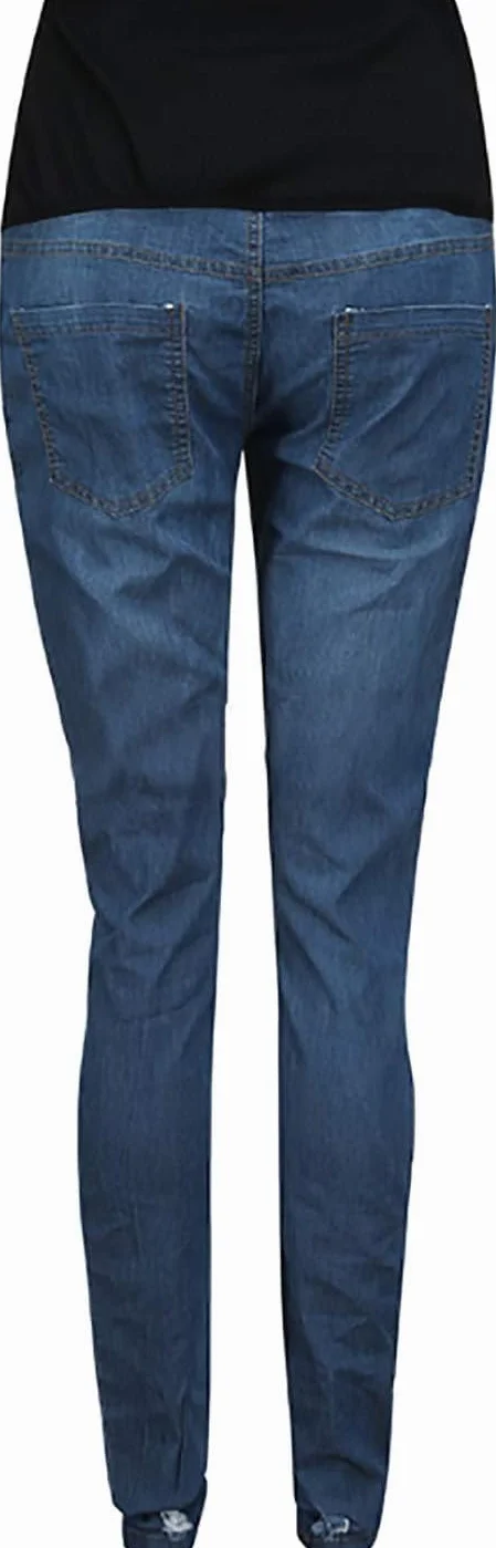 Dżinsy ciążowe skinny dla kobiet w ciąży, długie spodnie ciążowe, dżinsy, dżinsy, spodnie ciążowe, spodnie dżinsowe, legginsy ciążowe
