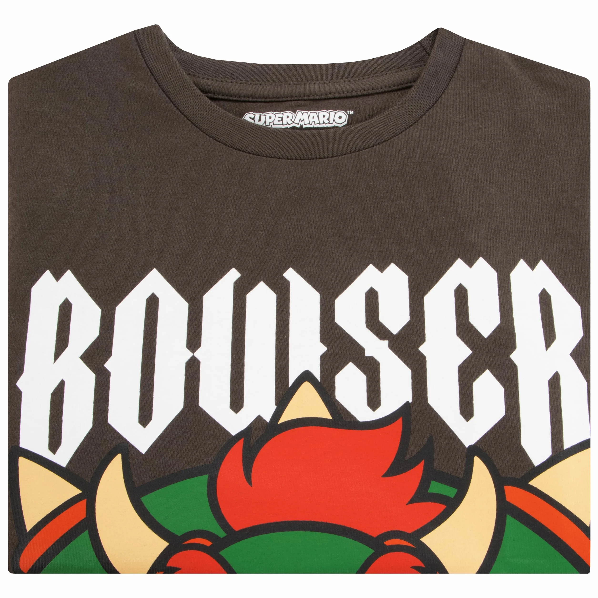 Super Mario Koszulka Bowser Dla Chłopca Bawełniana Krótki Rękaw