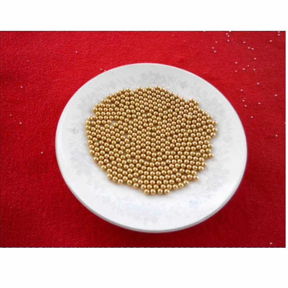 Koraliki miedziane, kulki miedziane, stałe butik, precyzja H62 stała czysta mosiężna kulka 2 3 4 5 6 8 10 12 mm-4 mm [0,5 kg]