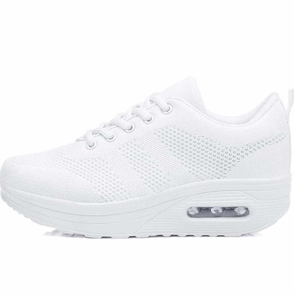 Sisttke Sneakersy damskie do aktywności na świeżym powietrzu, lekkie, oddychające, buty rekreacyjne, buty sportowe z siateczki, buty do biegania po uli
