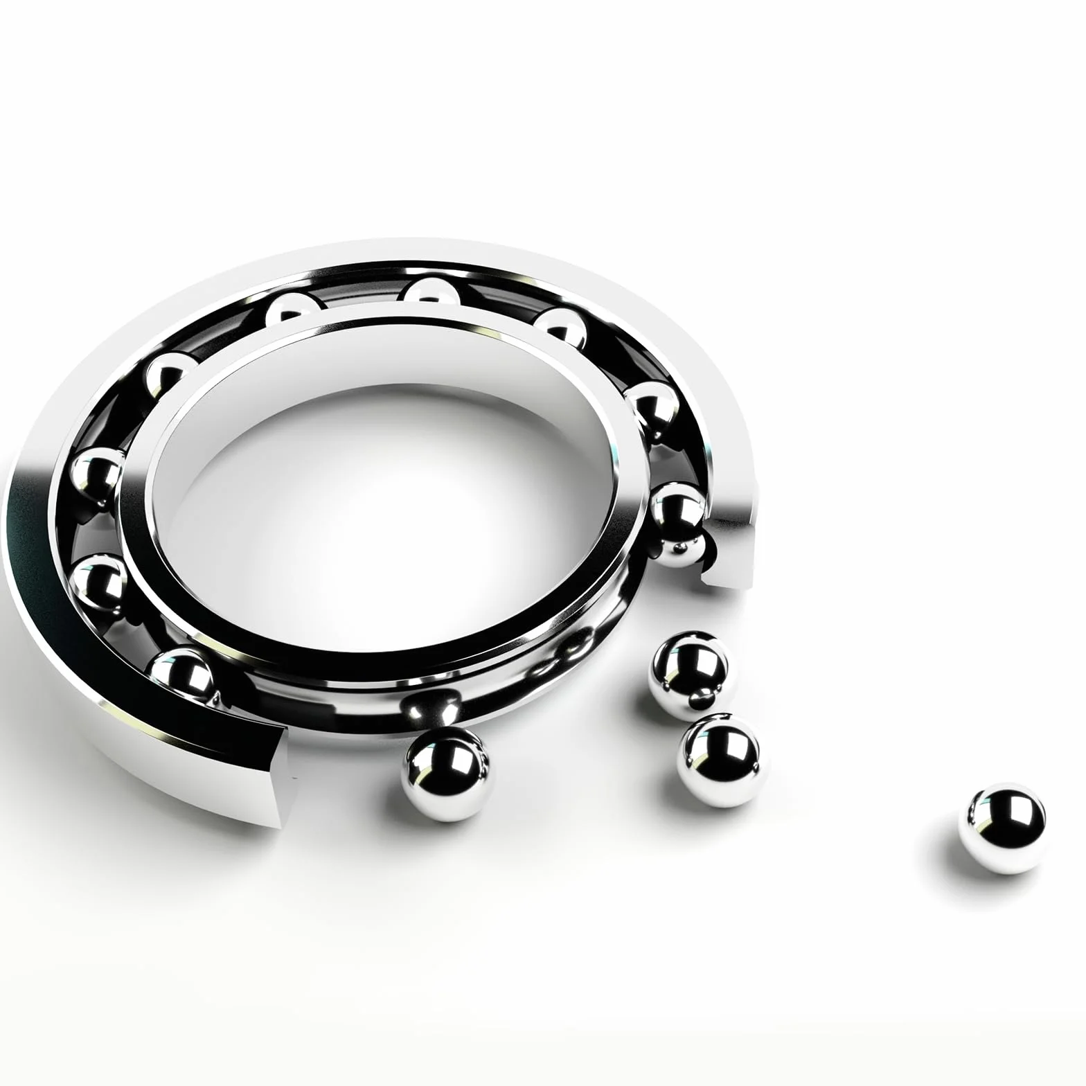 QUARKZMAN 120 sztuk precyzyjnych kulek o średnicy 1/8" 440C stal szlachetna G25 do łożysk