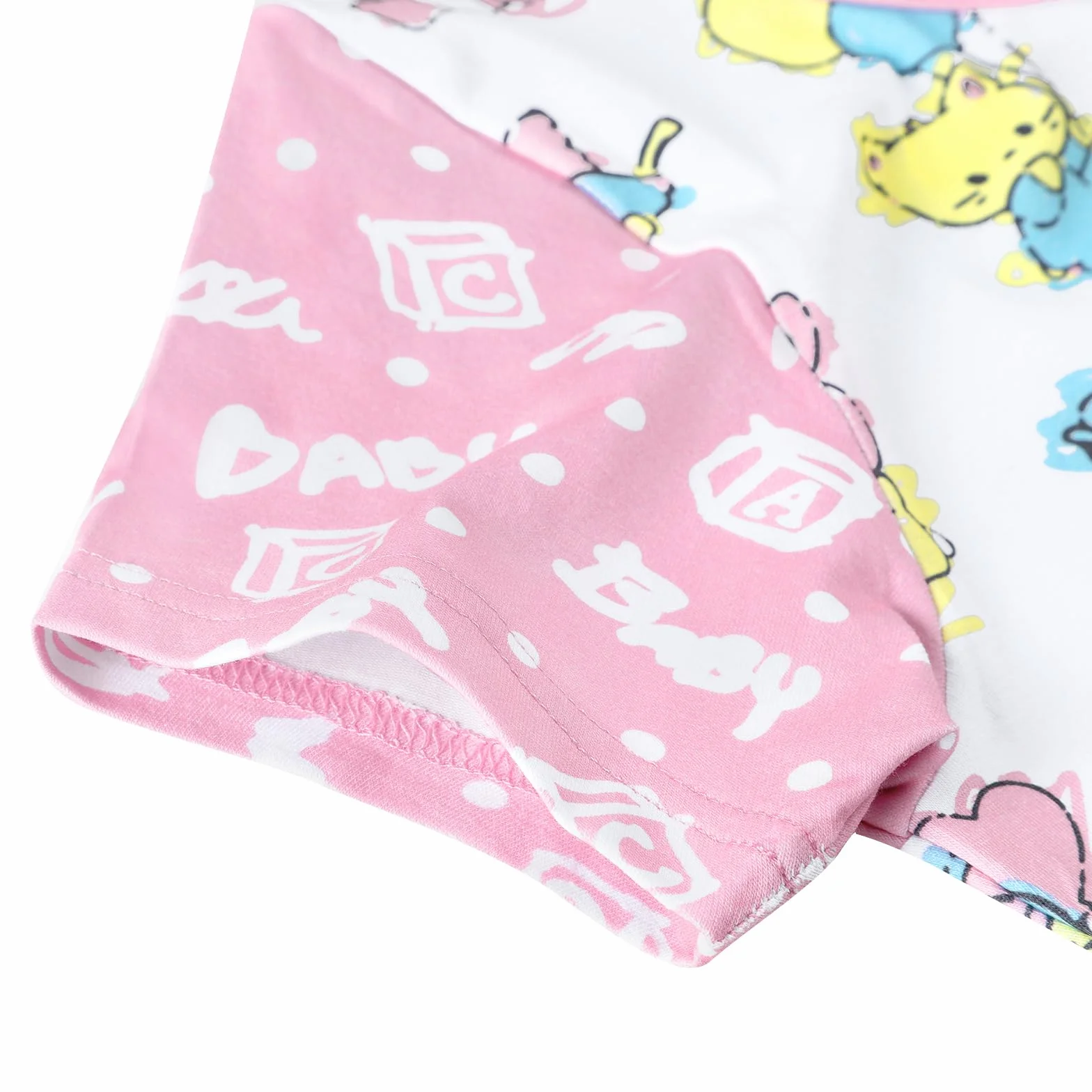 LittleForBig Bawełniane śpioszki Onesie Piżama Bodysuit - Baby Cuties śpioszki