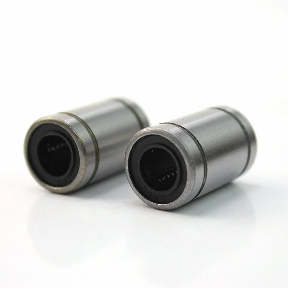 DollaTek 10 szt. LM8UU 8 x 15 x 24 mm dwustronna gumowa uszczelka liniowe ?o?ysko kulkowe