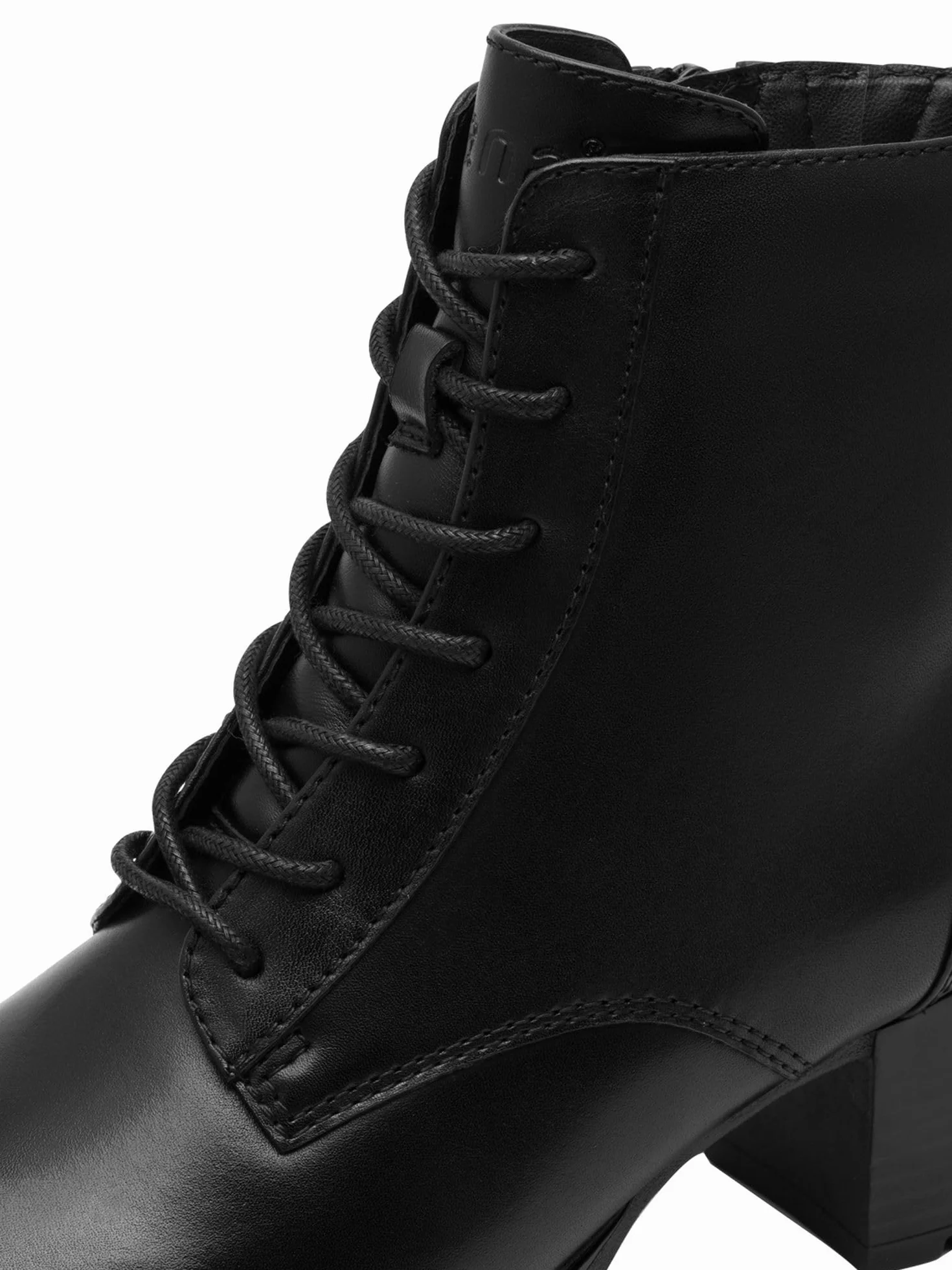 Jana Kobiety Jana Damen Lace Boot HeelButy za kostkę