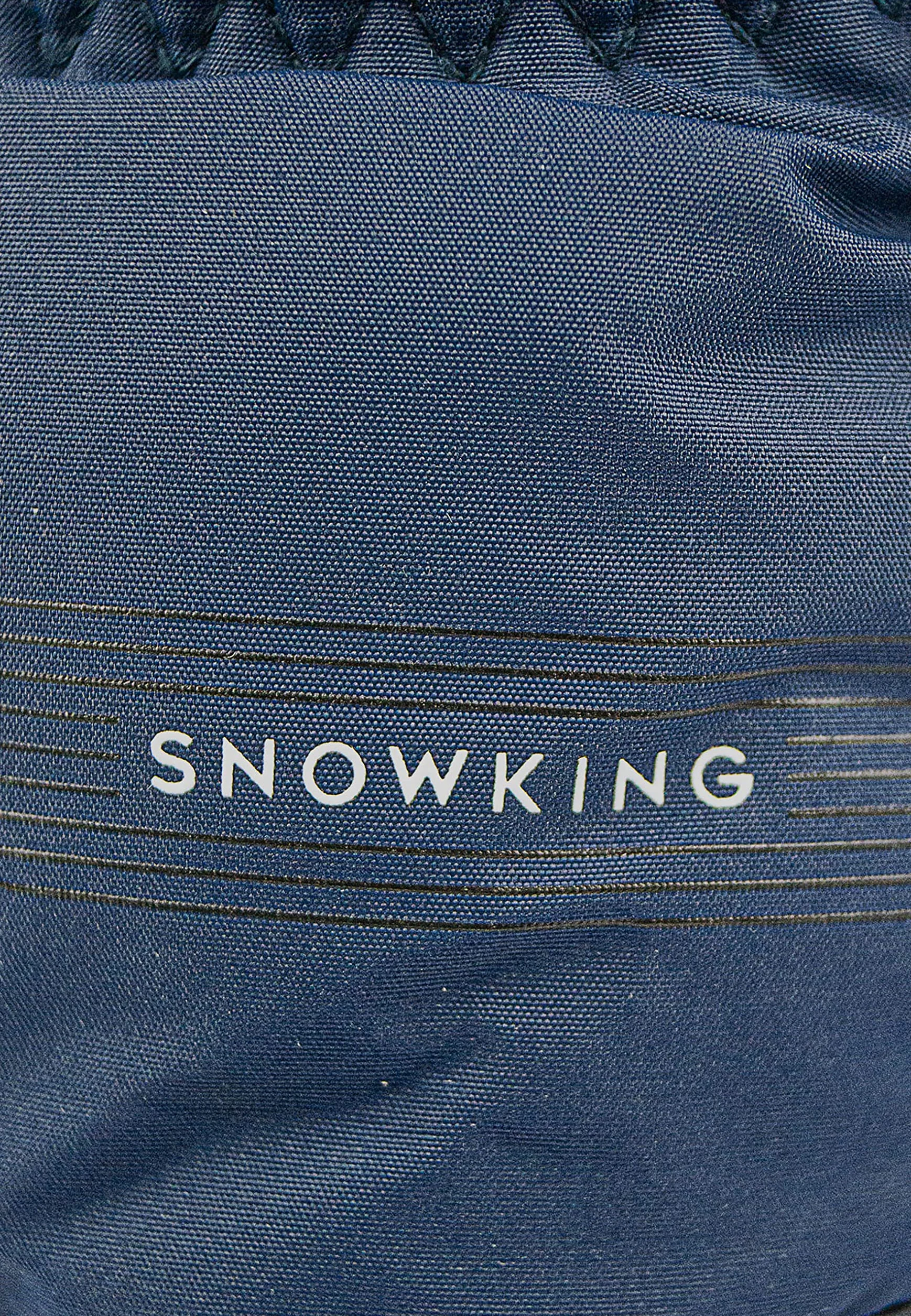 Reusch Męskie rękawiczki narciarskie Snow King Gwarantowane wiatroszczelne i bardzo oddychające rękawice softshellowe rękawice śniegowe rękawiczki zimowe 9, czarne/niebieskie