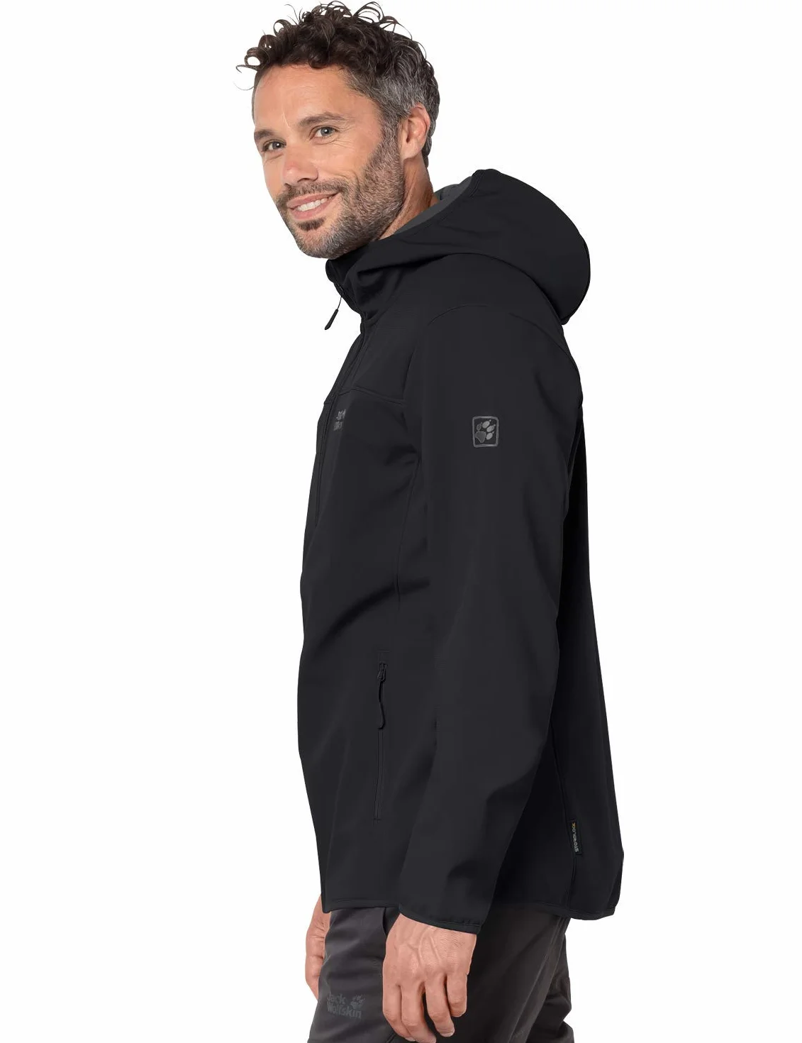 Jack Wolfskin Men's Northern Point, Black, XL