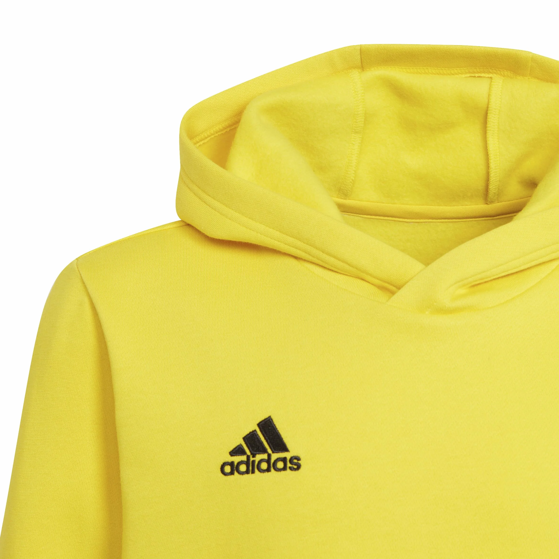 Adidas Uniseks Entrada 22 Sweat Hoodie team yellow black 11-12 Years