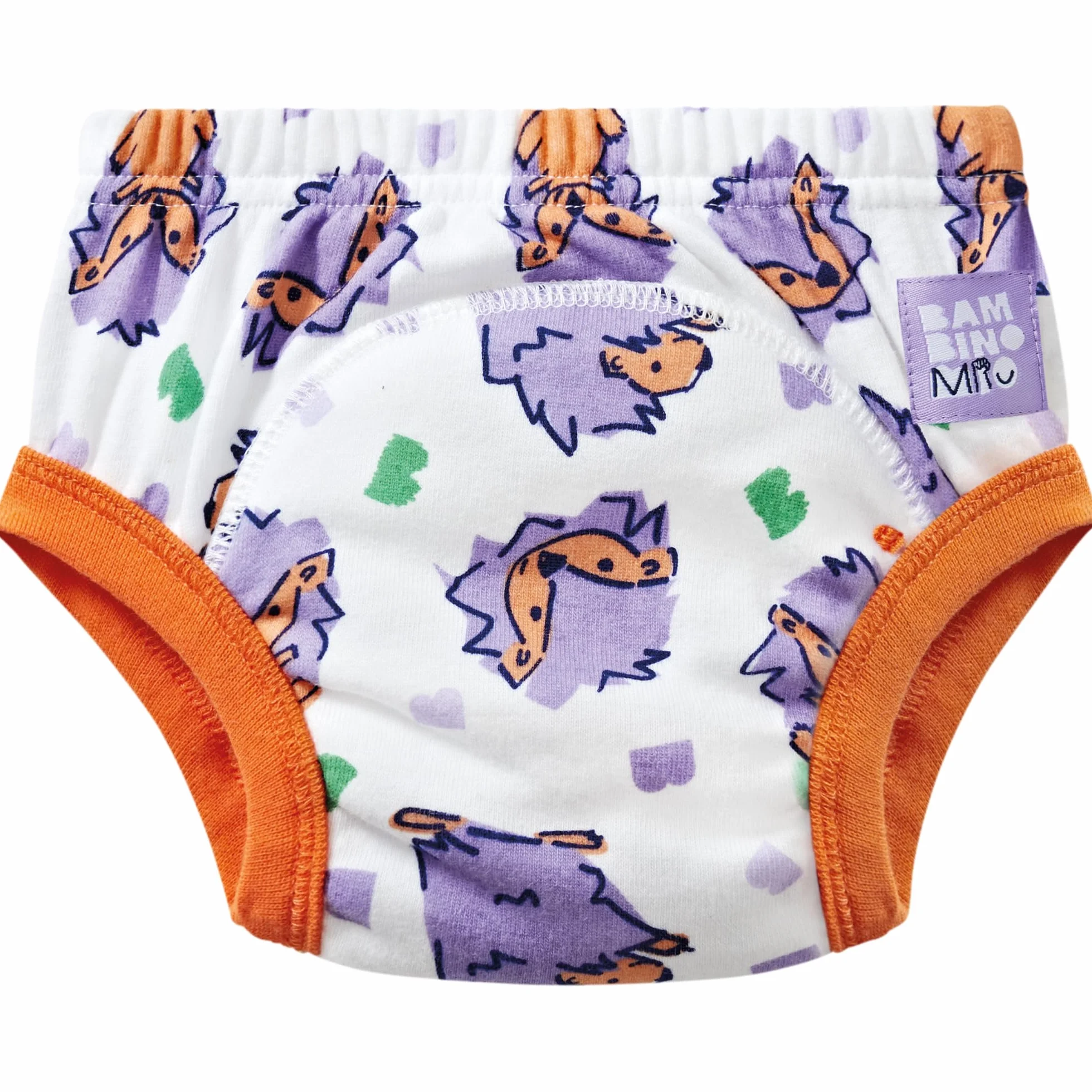 Bambino Mio, Rewolucyjne spodnie treningowe wielokrotnego użytku dla chłopców i dziewczynek, piks, 3-4 lata, wielokolorowa, 3-4 lat