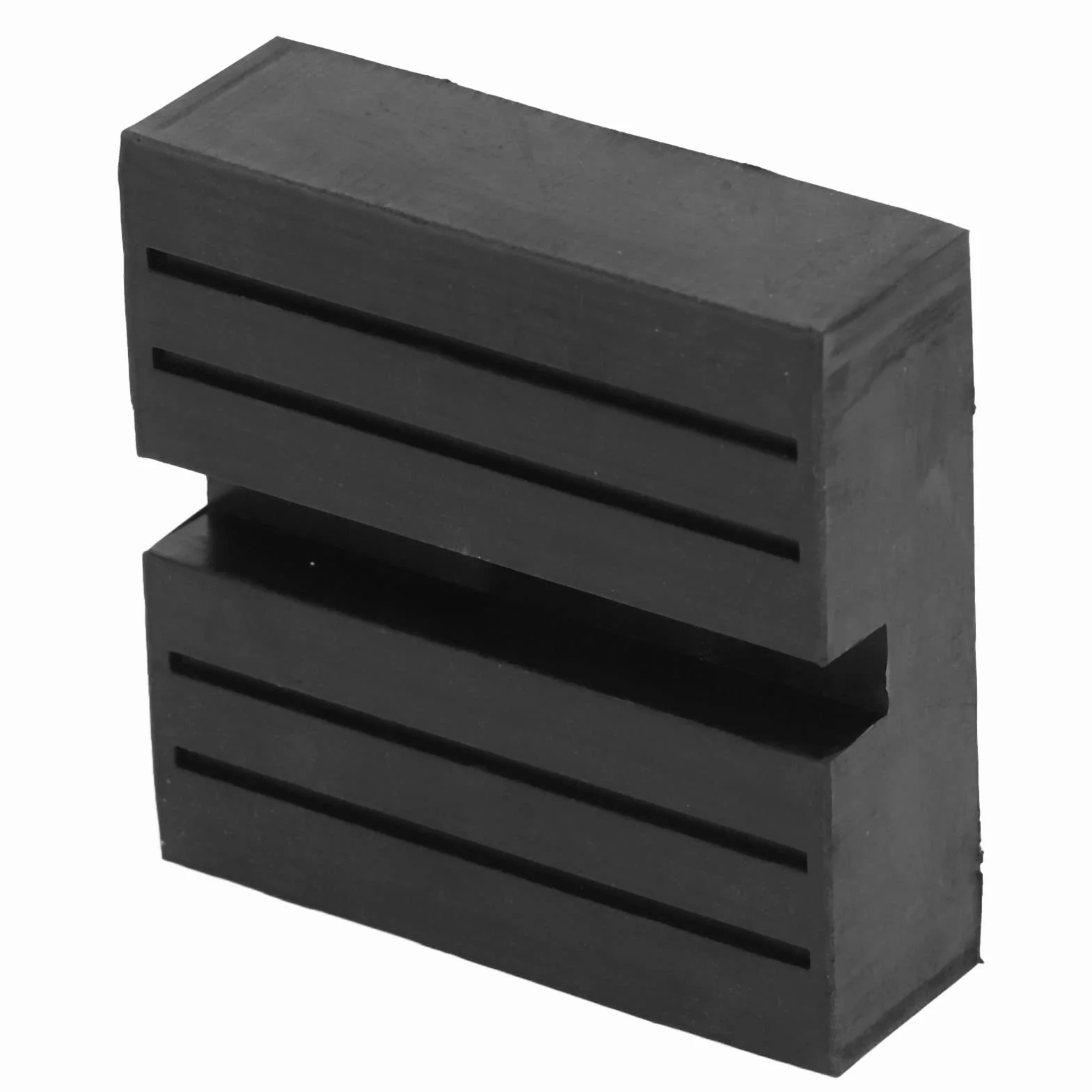 ViaGasaFamido 2 komputery Jack Rubber Pad Uniwersalna kwadratowa szczelinowa rama Rail Floor Jack Clamp na adapterze Non Slip Adapter Dobra odporność na zgniatanie Krążek do naprawy konserwacji