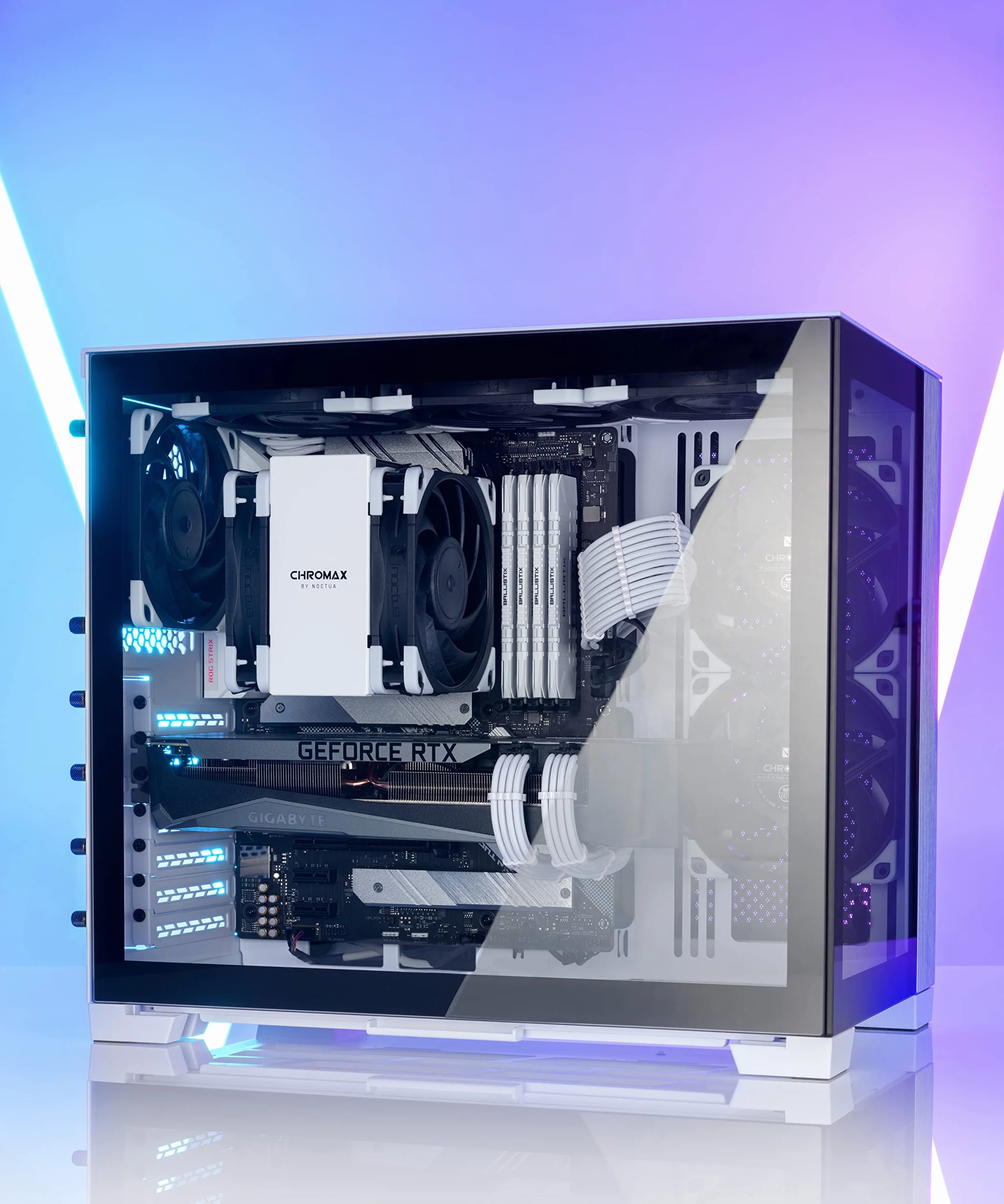 Noctua NA-SAVP1 chromax.white, Podkładki Antywibracyjne do 120- i 140-Milimetrowych Wentylatorów Noctua (16 sztuk, Biały)