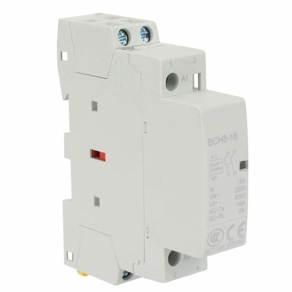 2P 16A 220V/230V 50/60HZ stycznik AC do użytku domowego 1NO 1NC