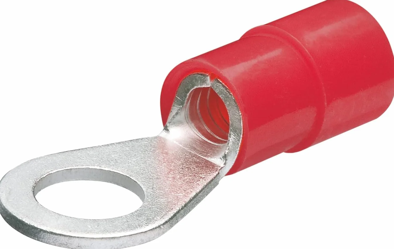 KNIPEX Końcówki kablowe oczkowe izolowane 200 szt., 97 99 170