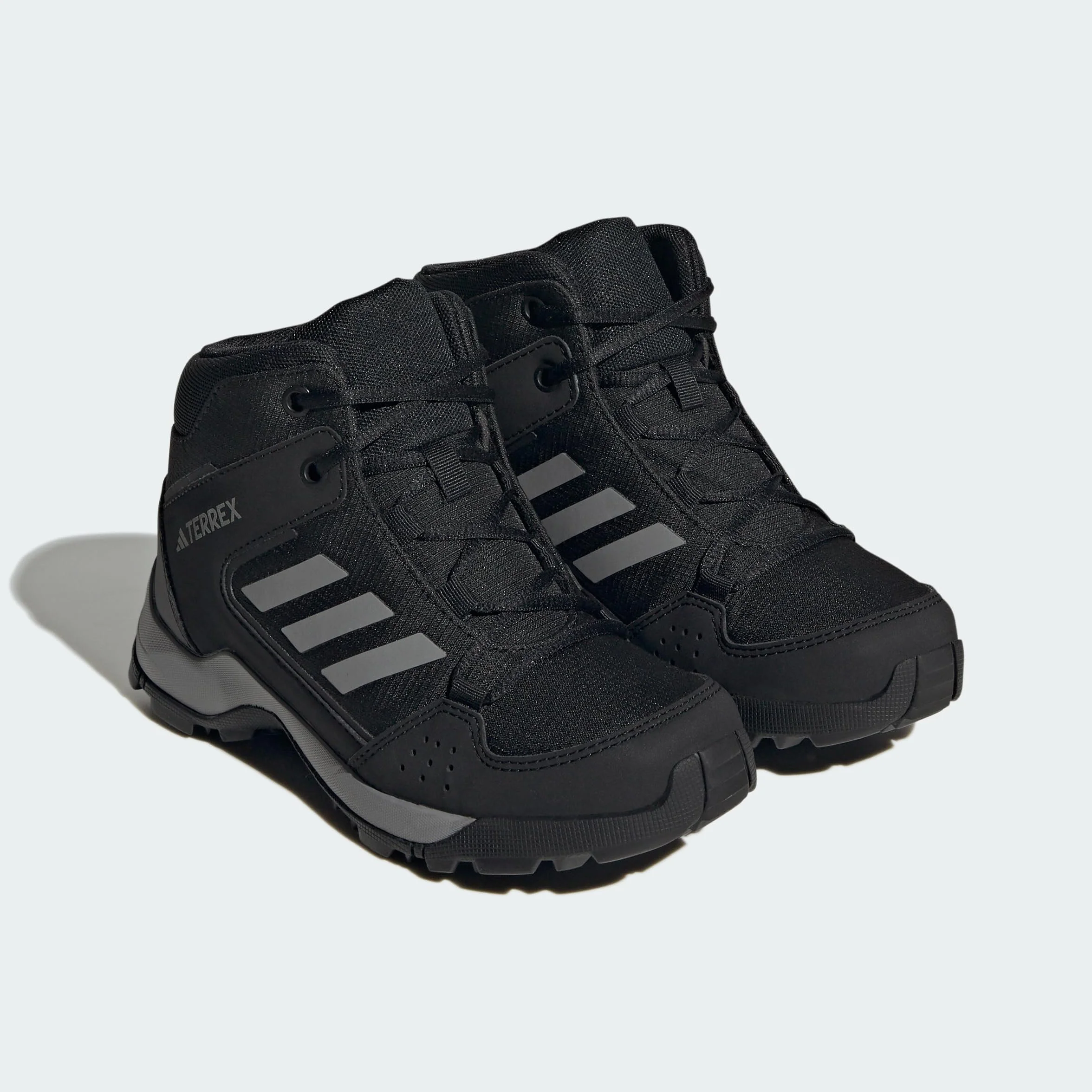 adidas Dziecięce buty trekkingowe Terrex Hyperhiker Mid w kolorze czarnym