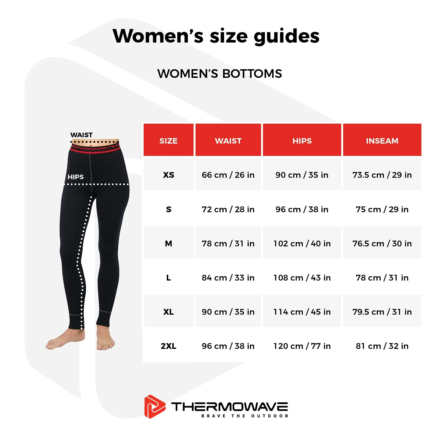Thermowave Merino Arctic - Legginsy Kobiety