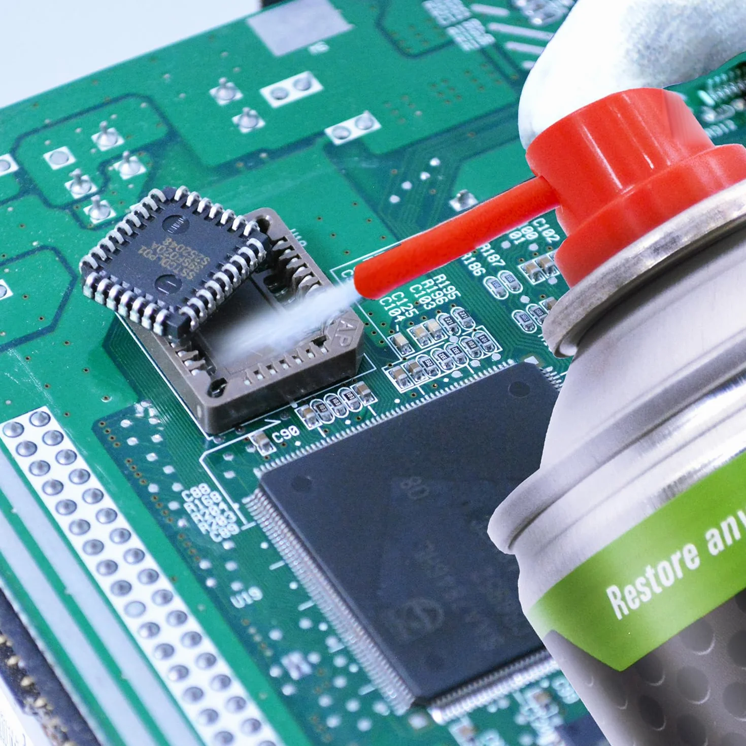AABCOOLING Contact Cleaner TECH 400ml–Spray czyszczący do narzędzi, elektroniki Przełączników złącz, przycisków – usuwa smar, olej, brud i utlenienia – idealny do zestawów czyszczących i konserwacji