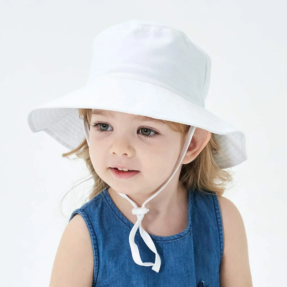 DRESHOW Kapelusz przeciwsłoneczny dla dziecka Animal Bucket Hat UPF 50+