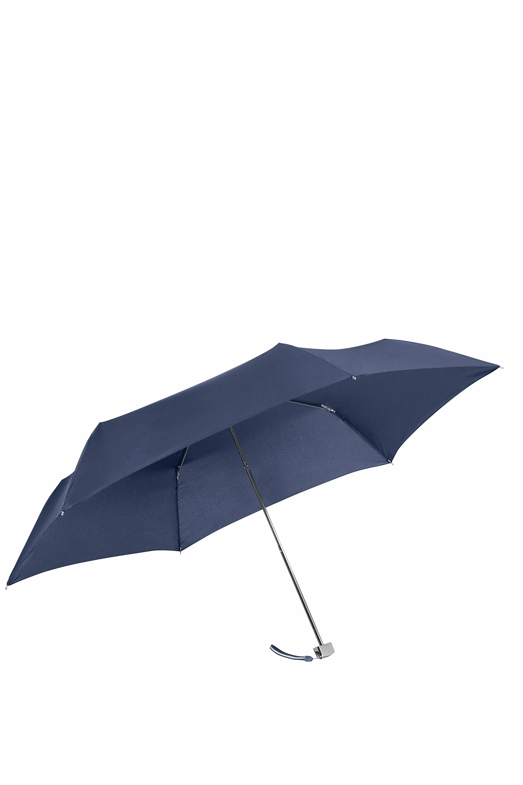 Samsonite Rain Pro 3 Sekcja Podręcznik Ultra Mini Flat Parasol 22,5 cm, niebieski