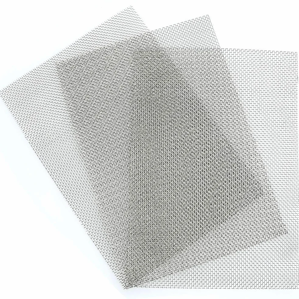 TIMESETL 304 Edelstahl Drahtgewebe Edelstahlgewebe 10 Mesh, 3er Wire Mesh 30 x 21cm Maschendraht Filtersieb Blatt Filtrationstuch - A4 (210 x 300mm)