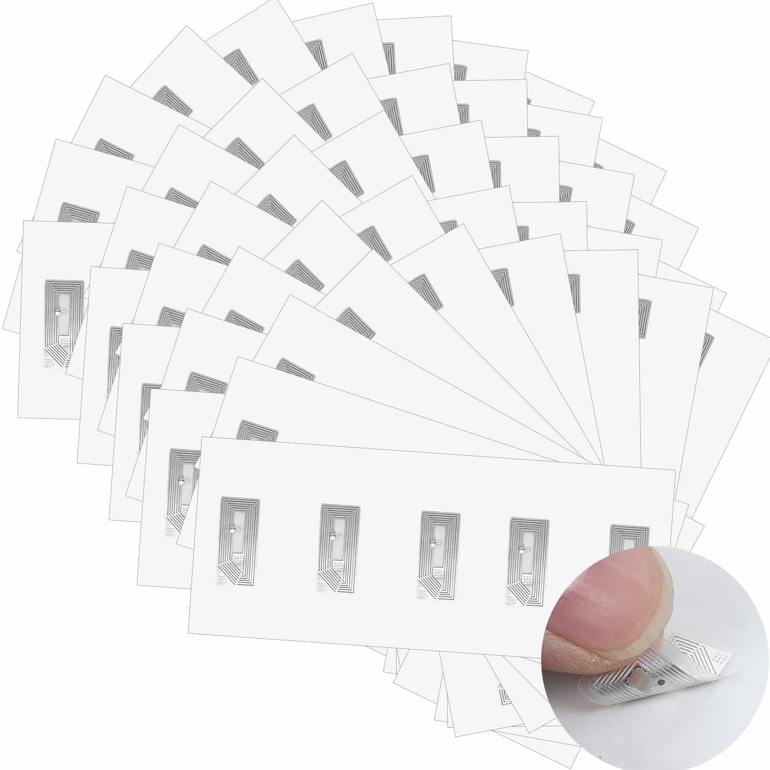 200 sztuk NFC Tag NTAG213 NFC NFC naklejki samoprzylepne naklejki samoprzylepne w pełni programowalne, wielokrotnego zapisu, do urządzeń obsługujących technologię NFC