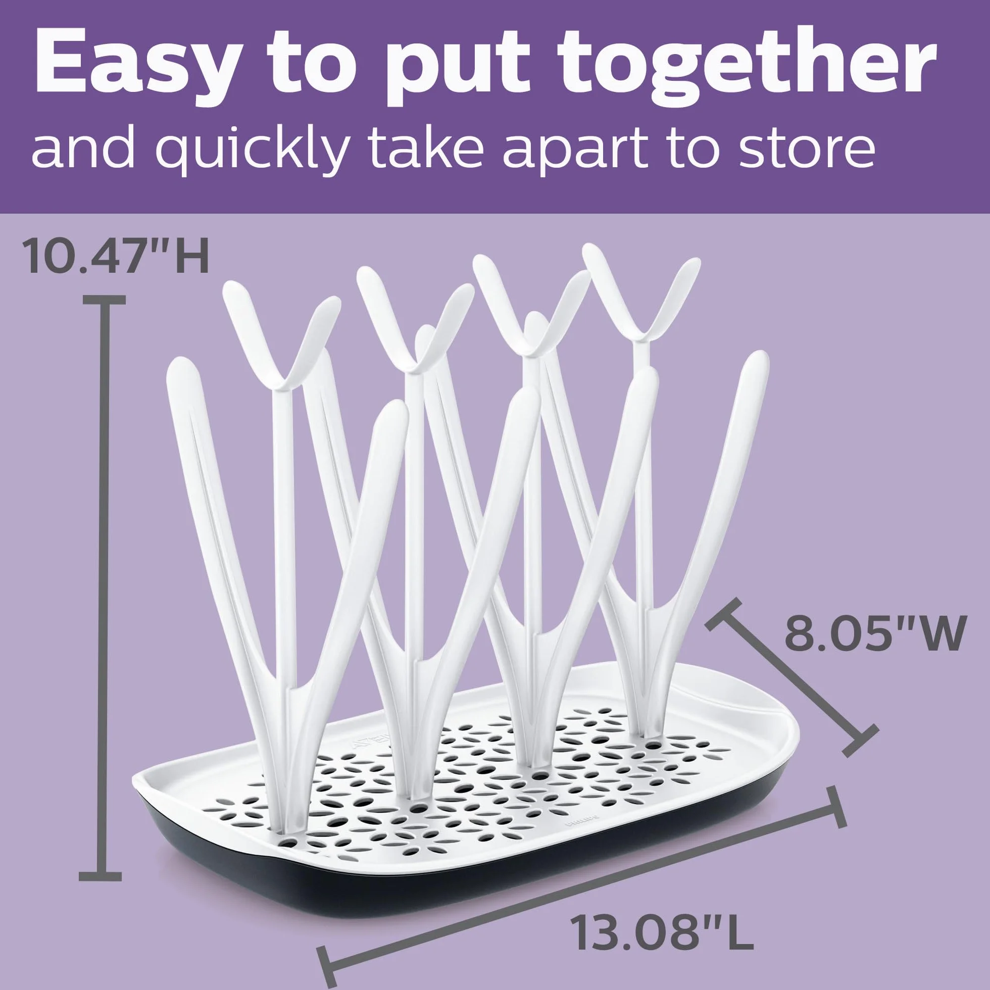Philips AVENT Drying Rack, White, SCF149/00