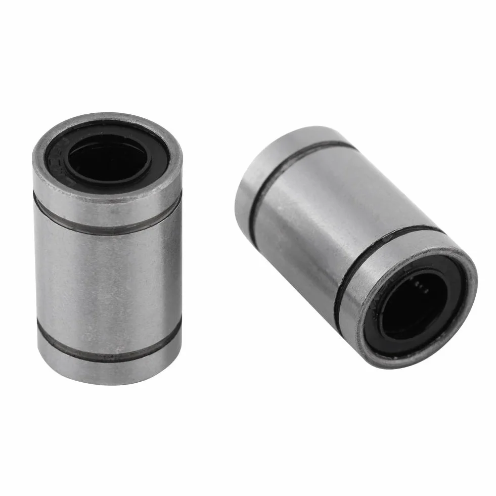 Łożysko liniowe LM8UU, 12 sztuk 8 mm, łożysko tulejowe, 8 x 15 x 24 mm, łożysko kulkowe tulejowe, do części CNC do drukarki 3D