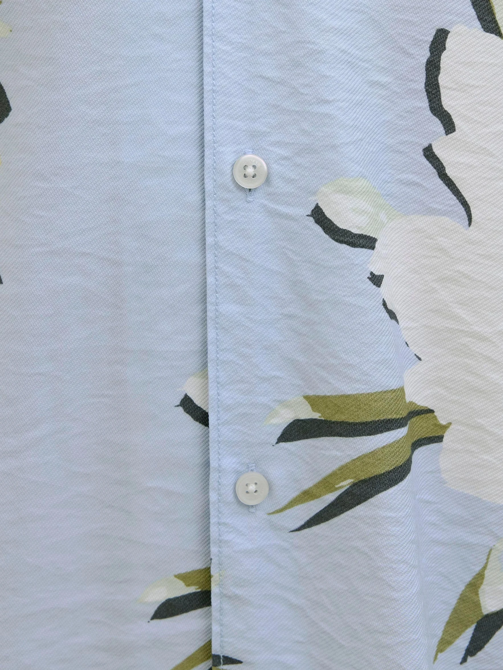 JACK & JONES Jortavira Marshall AOP Shirt Ss Oc25 męska koszulka, Skyway, L
