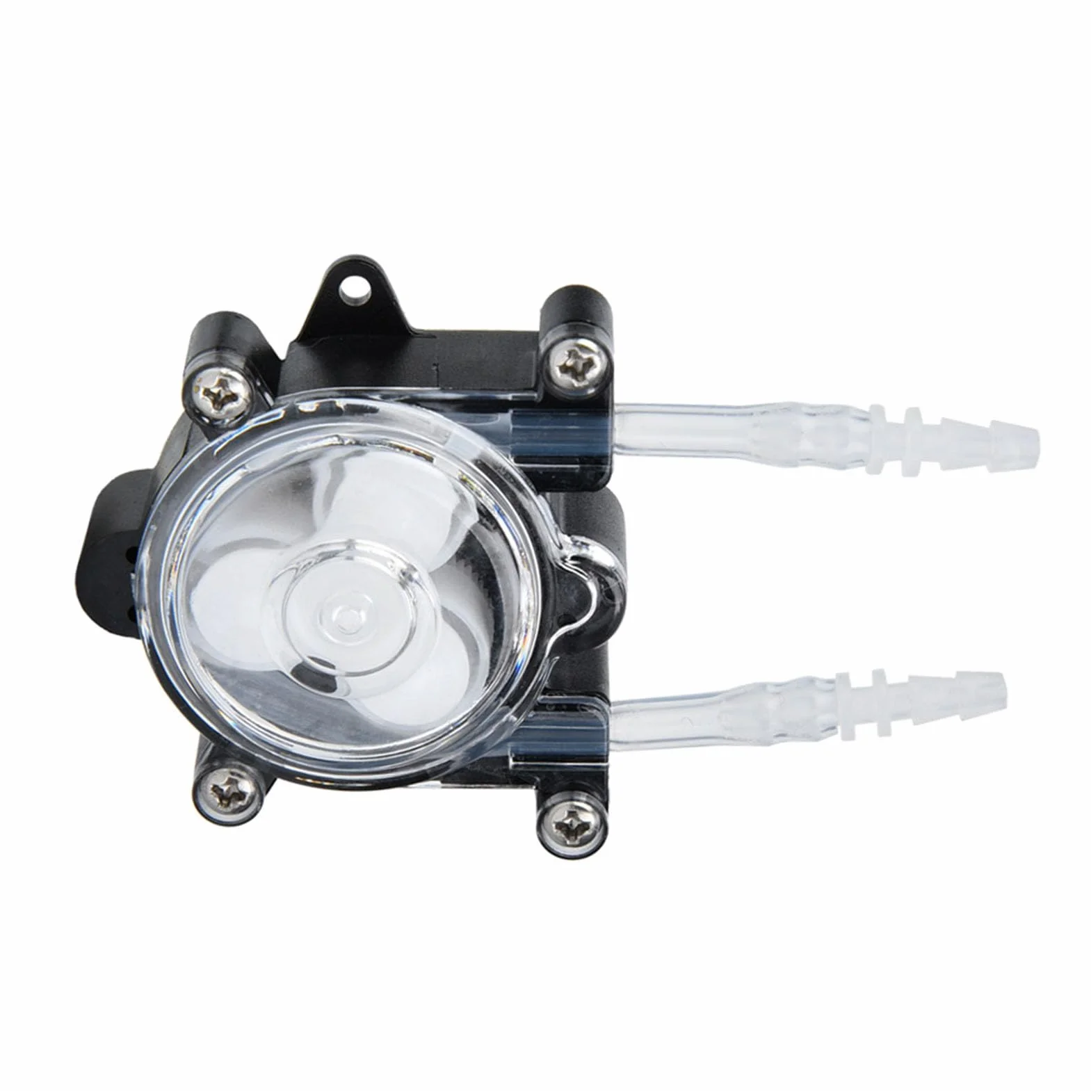 Mini pompa perystaltyczna DC 12 V laboratoryjna pompa dozująca do laboratorium o stałym przepływie, pompa dozująca do kontroli natężenia przepływu (rura gumowa 3 x 5 mm)