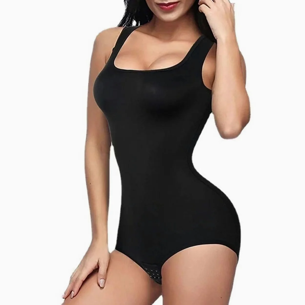 QHQQXN Odzież modelująca dla kobiet Body wyszczuplają brzuch Bezszwowe body wyszczuplają talię
