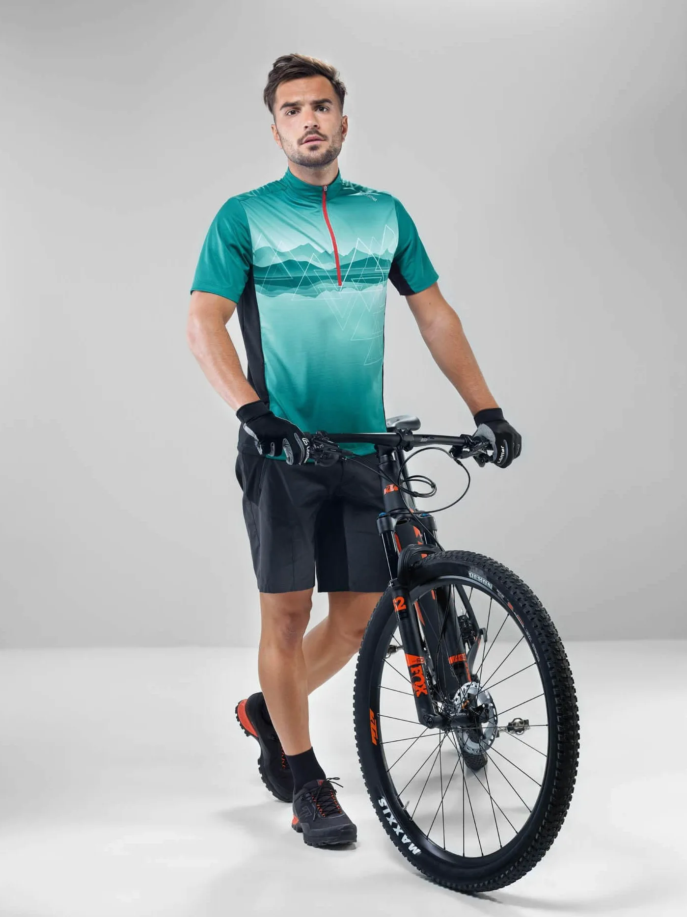 LÖFFLER Bike Shorts Evo Comfort Stretch Light męskie - 23504 - spodenki rowerowe z wkładką