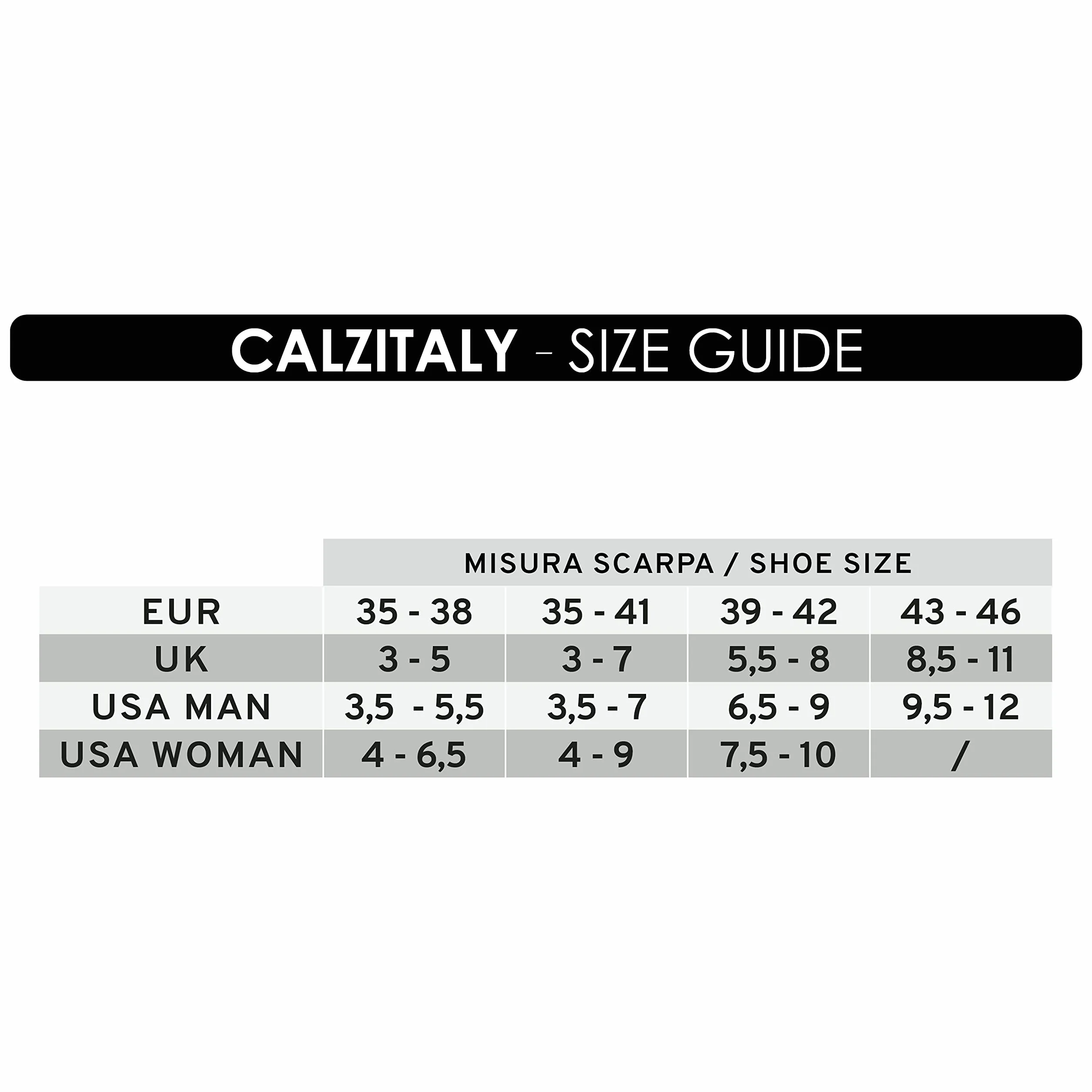 CALZITALY PACK 2/4 pary skarpet z wełny merynosów, skarpety termiczne, wyściełane krótkie skarpetki, skarpety zimowe z wkładką, wyprodukowane we Włoszech (8,5-11, 2 pary, białe), 2 pary - biały,