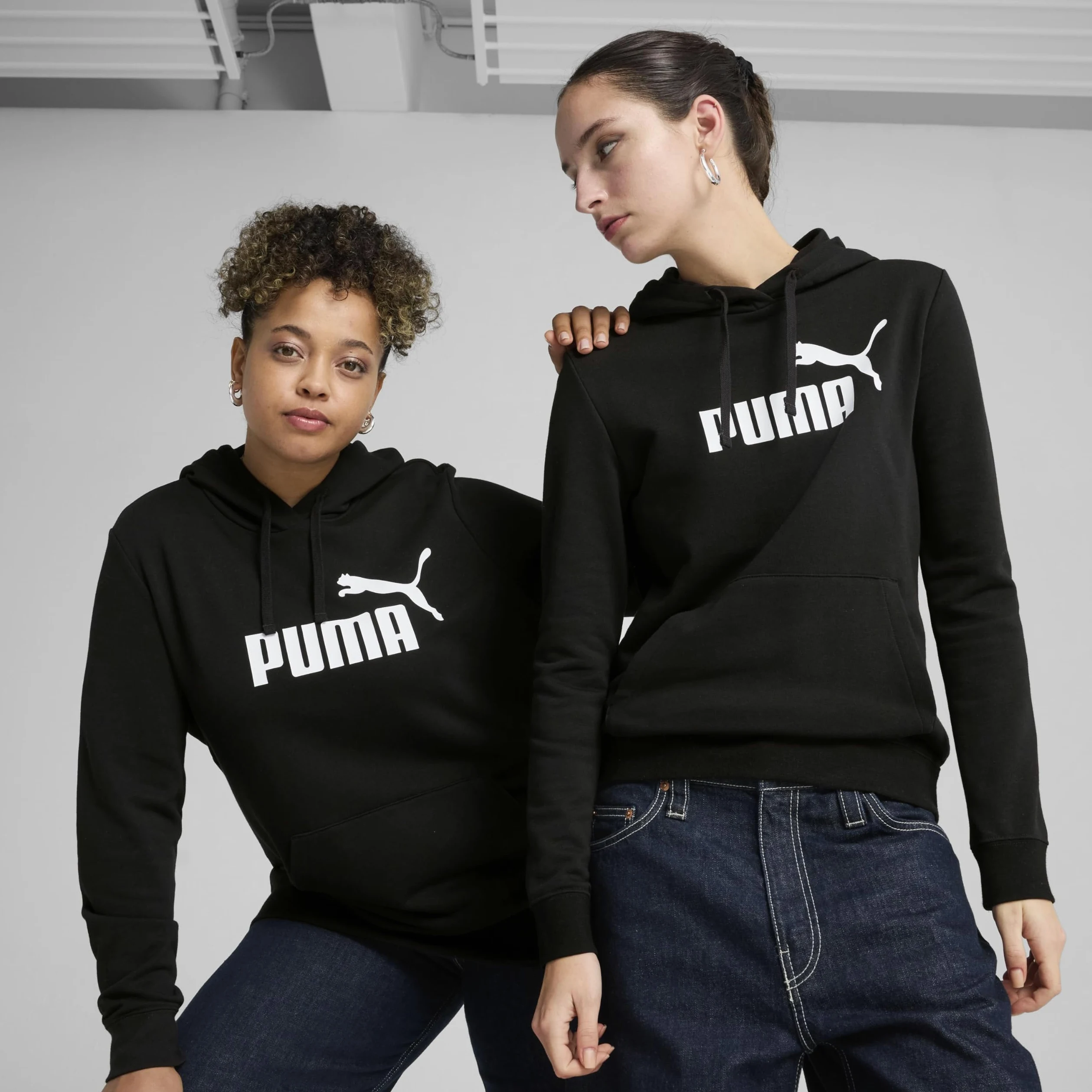 PUMA Bluza z kapturem z logo ESS nr 1 TR