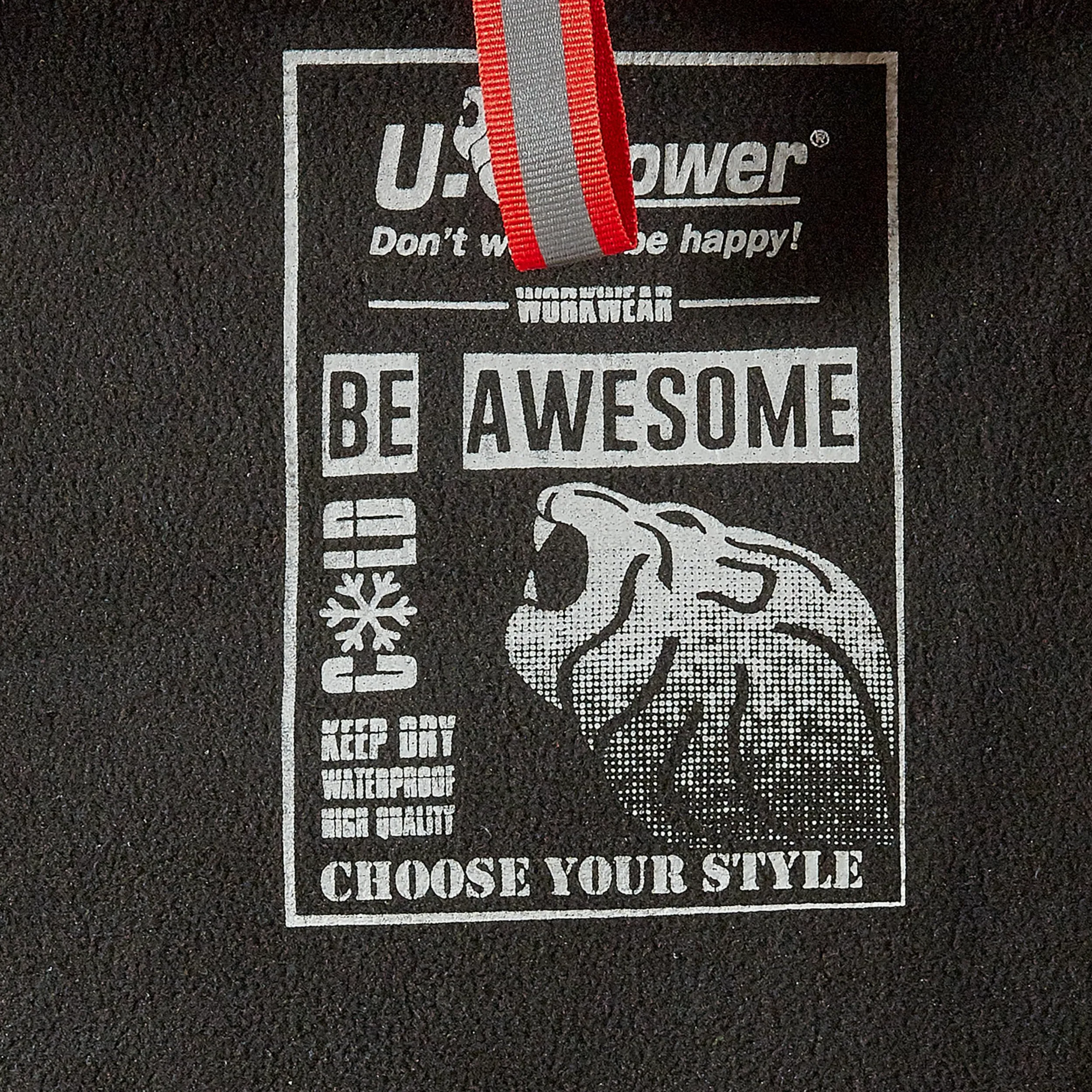 U-Power FU187AG Linea FUTURE model SPACE kurtka softshell z membraną U-Tex, 96% poliester/4% elastan, szary asfalt, rozmiar 3XL