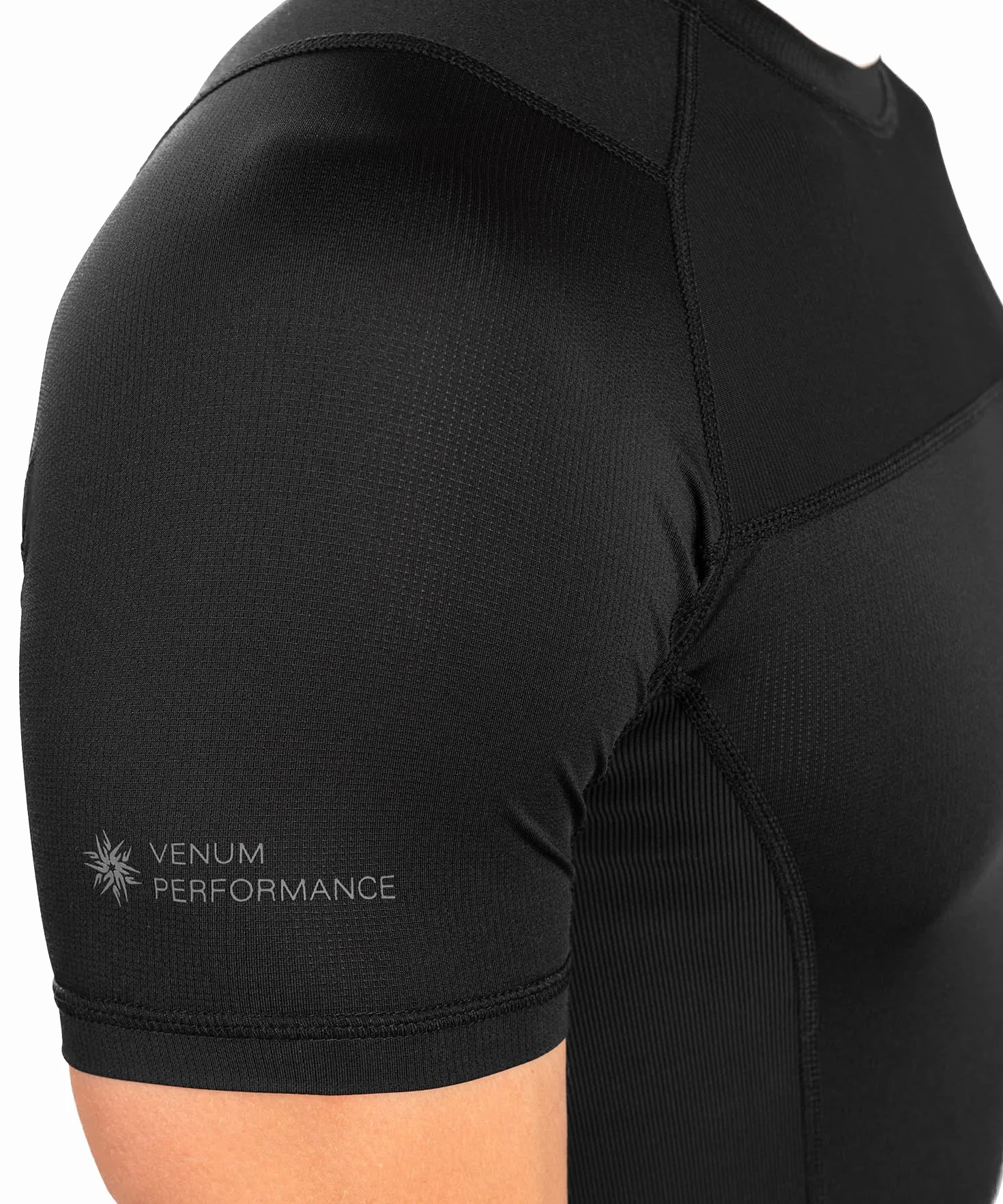 Venum G-fit Air Rashguard Short Sleeve Koszulka Mężczyźni Czarny