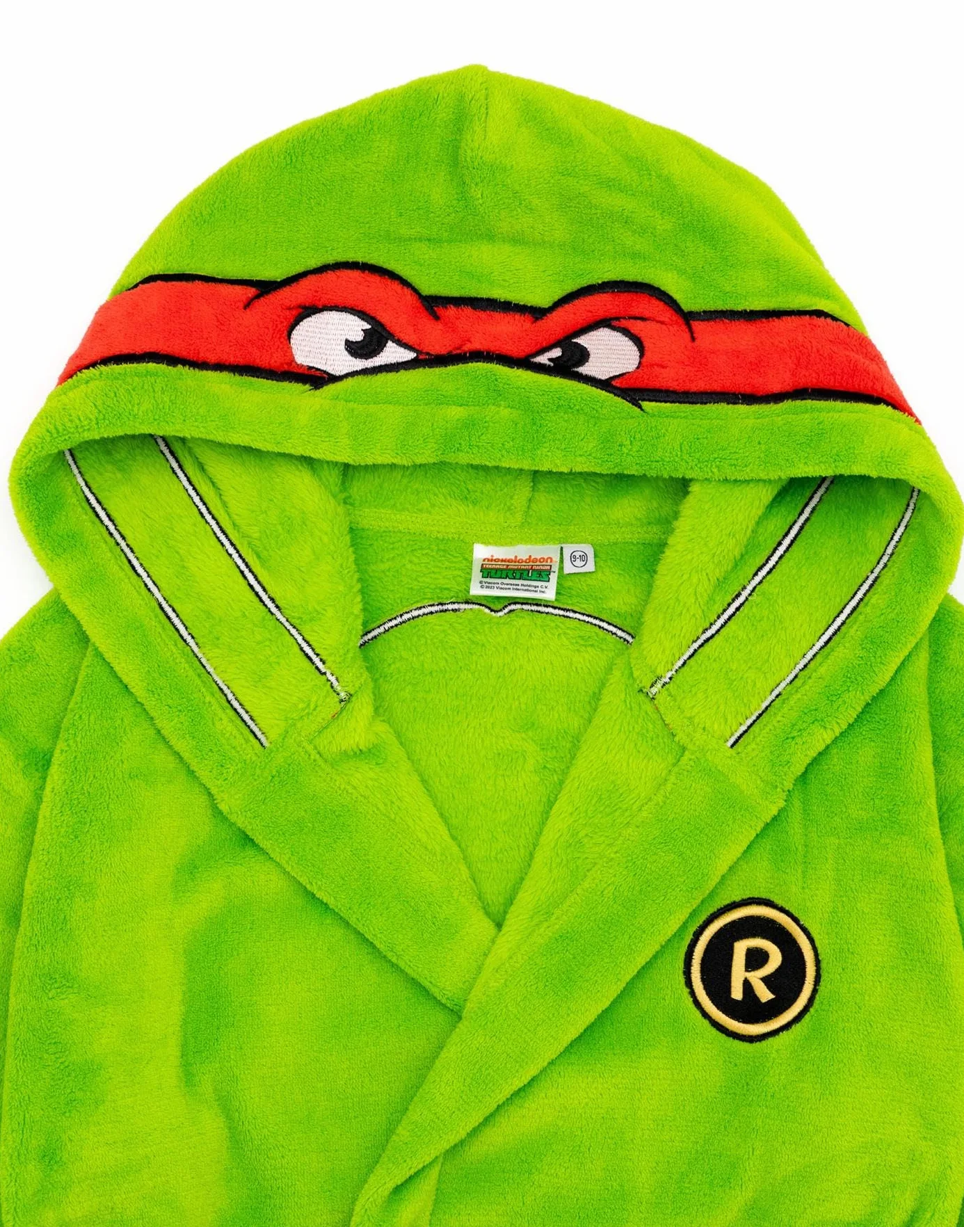 Teenage Mutant Ninja Turtles Chłopięca Zielona Szlafrok z Kapturem | Przemień się w Bohatera z Tą Szatą Kąpielową | Idealna na Ekscytujące Wieczory Gry i Komfort | Szlafrok Kostiumowy TMNT