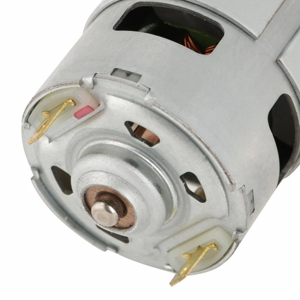 DC12V/24V 35W Mini metalowy silnik z regulowaną prędkością prądu stałego duży moment obrotowy CW/CCW XD-GA775(24V 50 obr./min)