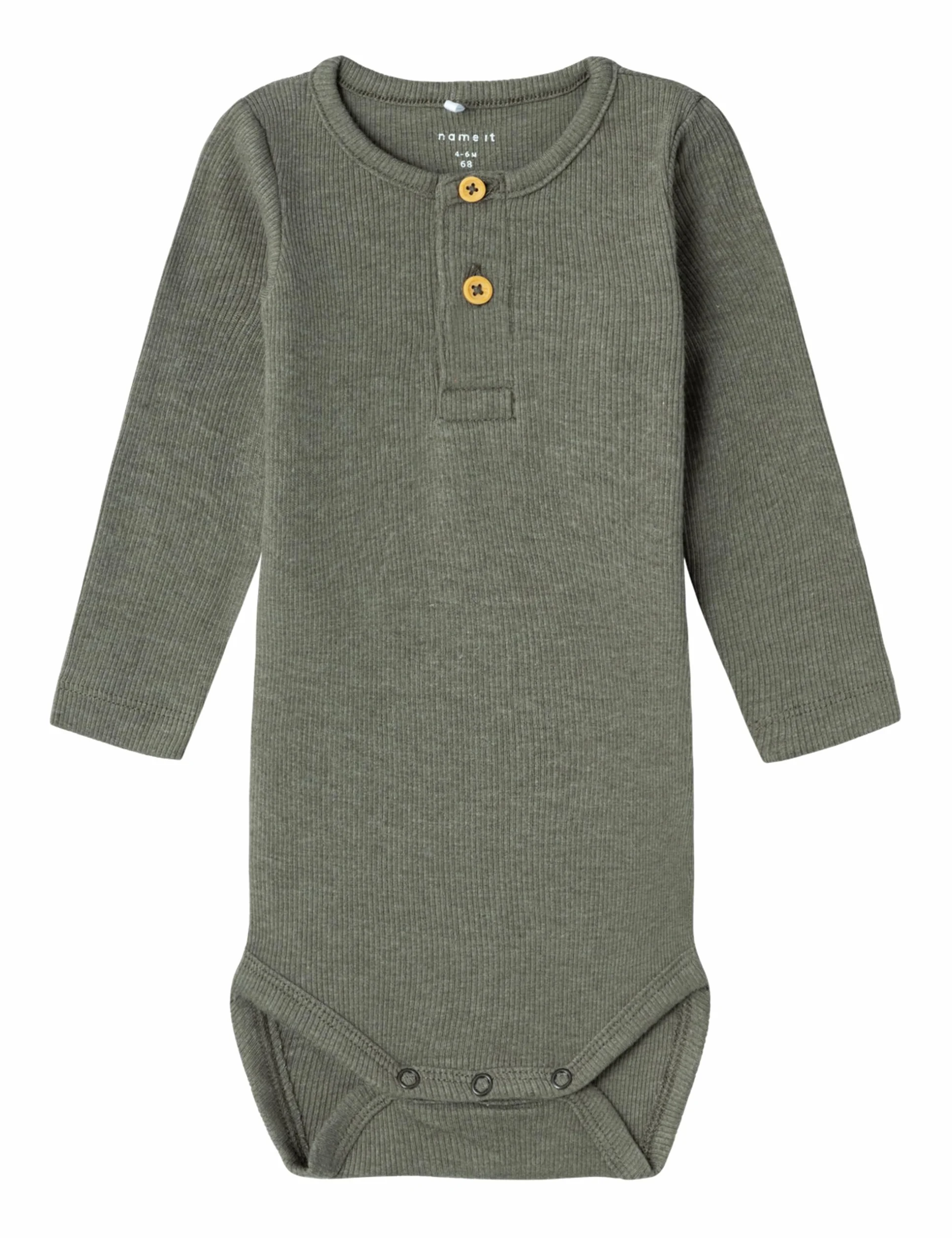 NBMKAB LS Body NOOS, Dusty Olive/Szczegóły: melanż, 86