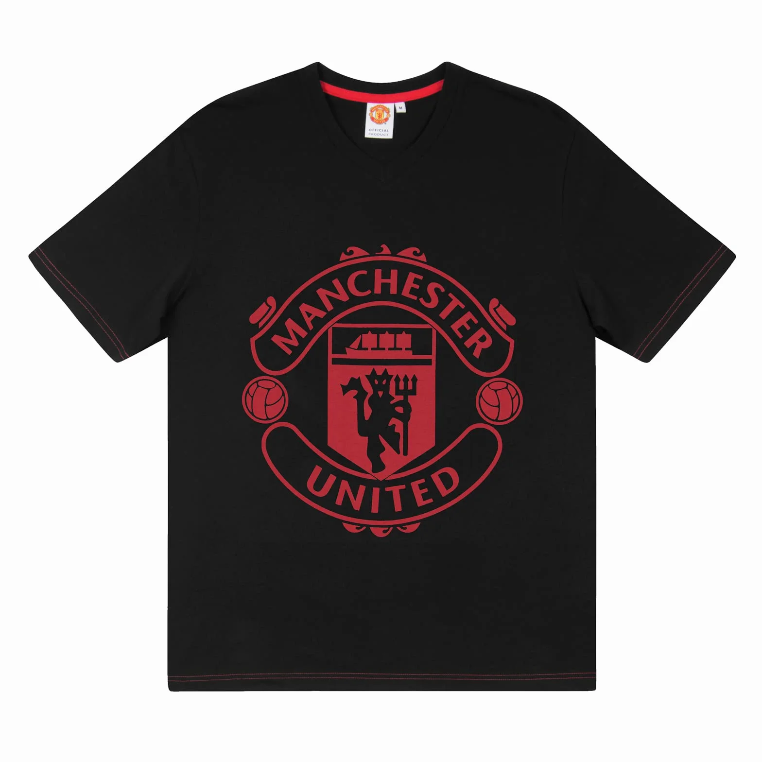 Manchester United F.C. Krótka piżama męska oficjalne gadżety akcesoria piłkarskie
