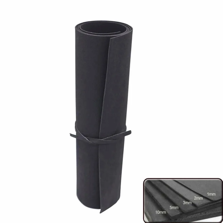 Eva Foam Sheets, Thickness 1/2/3/5/10mm Cosplay Eva Foam Sheets Sound-Absorbing Noise Spone Foam Craft Eva Sheets Handmade Model Making Material Black(Black,Thick 3mm 35x100cm)