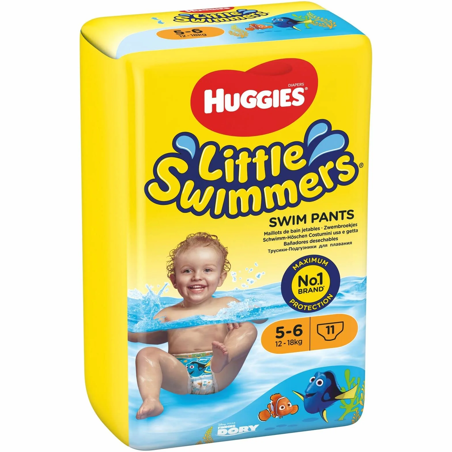 Huggies Little Swimmers pieluchy do pływania, rozmiar 5/6, 11 pieces